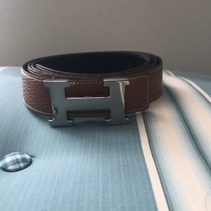 Hermes leather belt women’s NEVER WORN